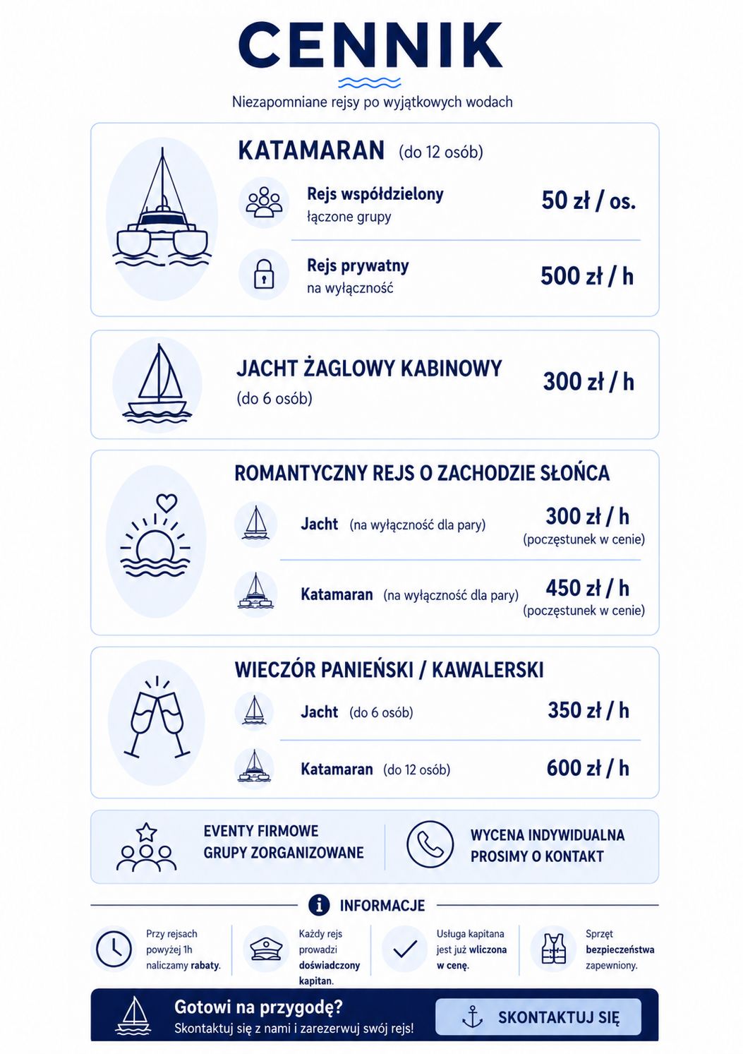 Cennik SuperYachting